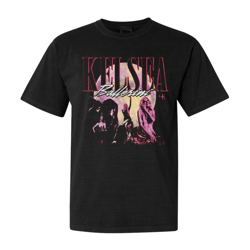Kelsea Ballerini 'HEARTFIRST' Tour Black Graphic‎ T-Shirt Merch - Size L